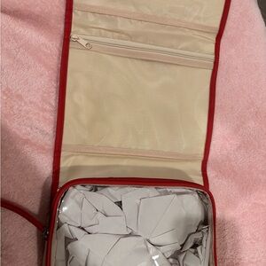 Elegant Red Cosmetic Organizer